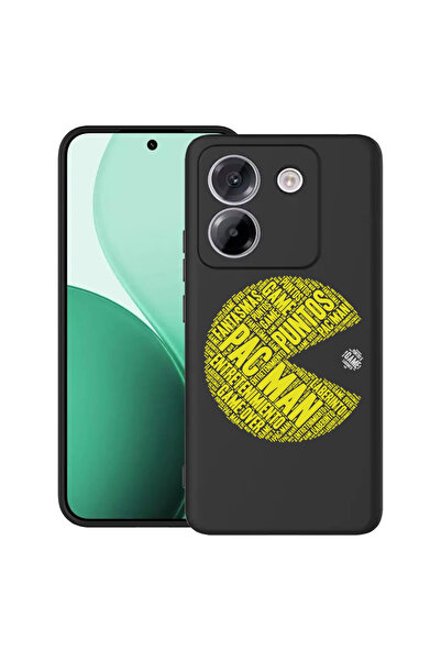 bestcase Carcasă ultra subțire TPU pentru Poco M7 Pro 5G, cu design caligrafic PacMan, 2100003 B 1540