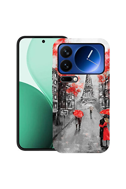 bestcase Carcasă ultra subțire TPU pentru Xiaomi 17 Pro Max, cu design Turnul Eiffel din Paris, 2100007 B 1378