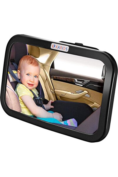 Karids مرآة مقعد السيارة للأطفال المواجهة للخلف - زاوية واسعة، قابلة للتعديل ...