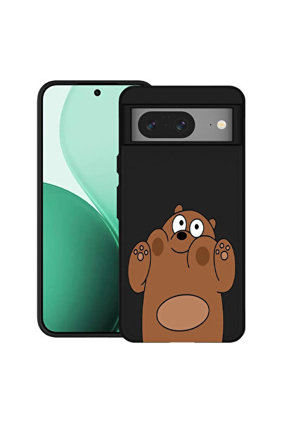 bestcase Carcasă ultrasubțire TPU pentru Google Pixel 8, cu design Ursuleți, ...