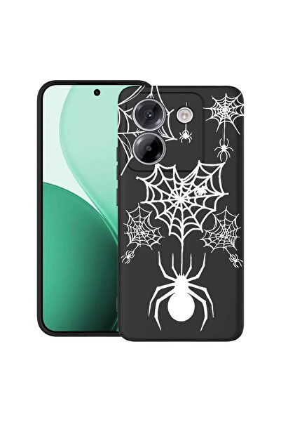 bestcase Carcasă ultra subțire TPU pentru Poco M7 Pro 5G, cu design Spider Web, 2100003 B 1036