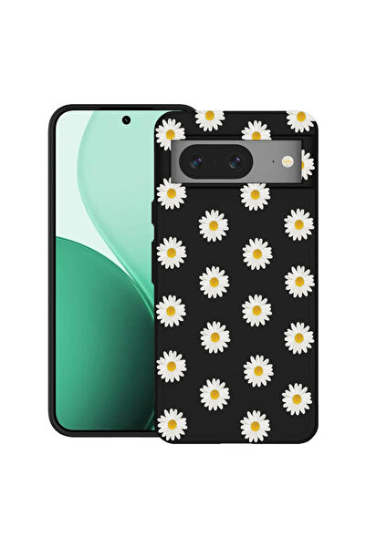 bestcase TPU Ultra Slim Case For Google Pixel 8, cu Design Daisy, 2100008 B 2012