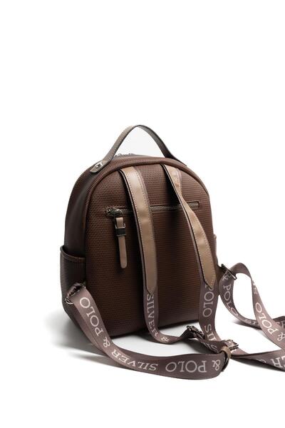 Silver Polo Silver & Polo Brown - Mink Sp1130 Women's Backpack