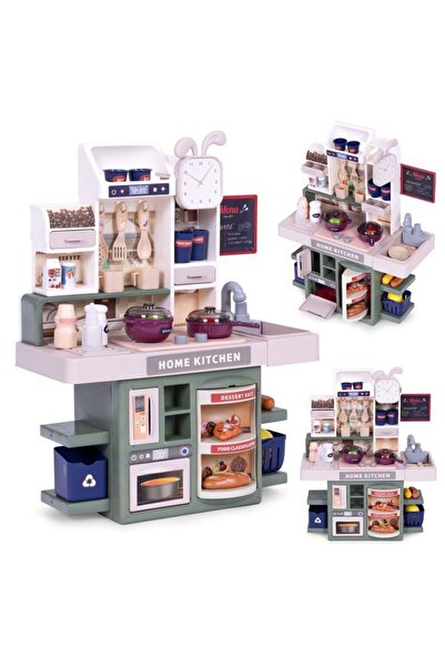 OEM Play kitchen for children with steam generator | 35 accessories