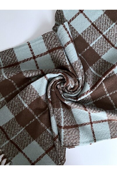 GOX Plaid Pattern Winter Shawl