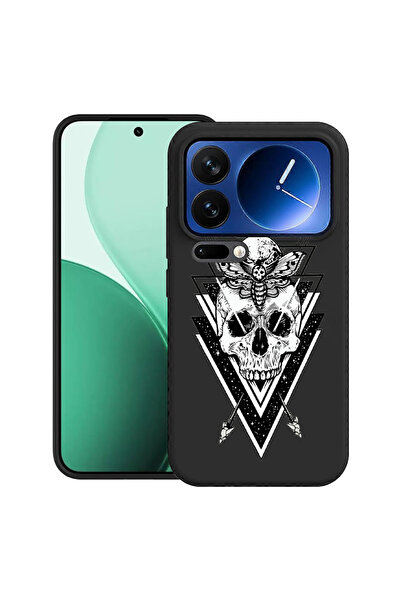 bestcase Carcasă ultra subțire TPU pentru Xiaomi 17 Pro, cu design craniu, 2100006 B 191
