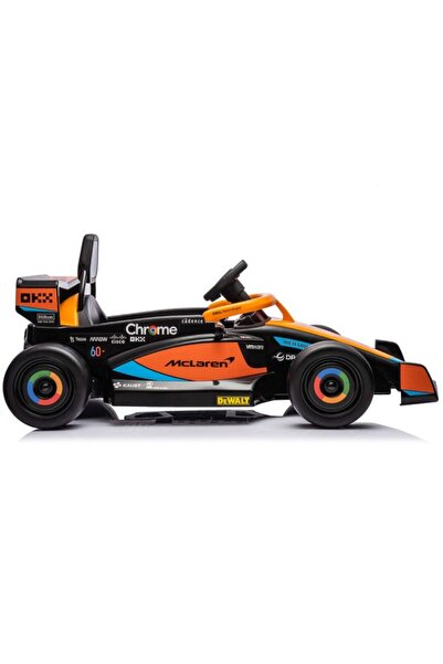 McLaren Chipolino F1 electric car with remote control, USB and 2 speeds, 3 years+