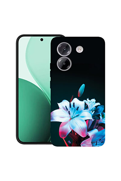 bestcase Carcasă ultra subțire TPU pentru Poco M7 Pro 5G, cu design Orhidee, ...