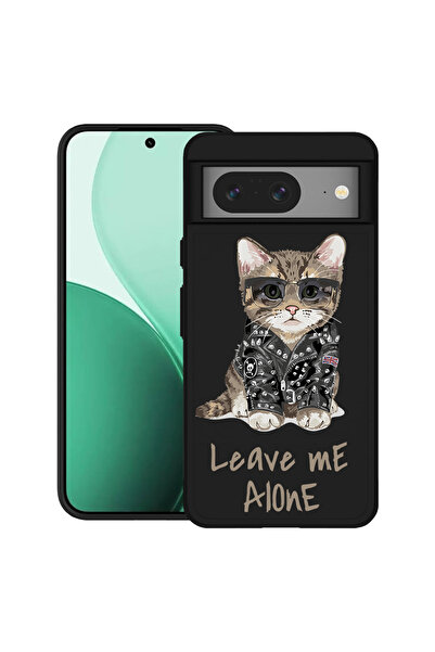 bestcase Carcasă ultra subțire TPU pentru Google Pixel 8, cu design Leave Me ...