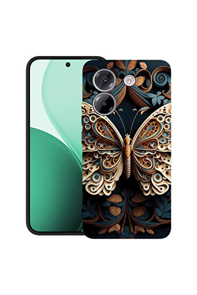 bestcase Carcasă ultra subțire TPU pentru Poco M7 Pro 5G, cu design Beauty Butterfly, 2100003 B 1224