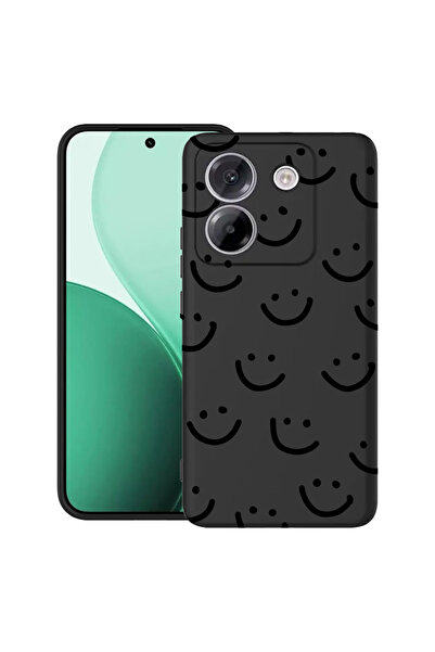 bestcase Carcasă ultra subțire TPU pentru Poco M7 Pro 5G, cu design Smiley, 2100003 B 1056