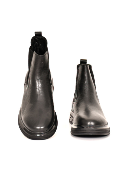 Tuna Genuine Leather Eva/Tpu Sole Chelsea Model Men's Boots - 3627