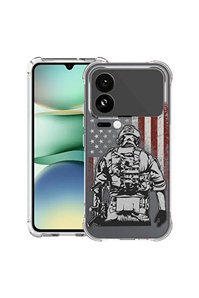 bestcase Carcasă antișoc pentru Xiaomi 17 Pro Max, cu design American Soldier...