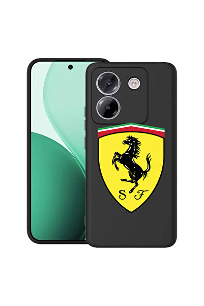 bestcase Carcasă ultra subțire TPU pentru Poco M7 Pro 5G, cu design Ferrari, ...
