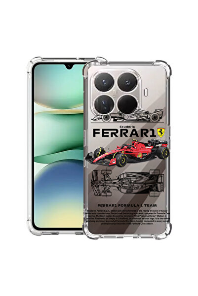 bestcase Carcasă antișoc pentru Xiaomi 15T Pro, cu design Ferrari Scuderia, 2...
