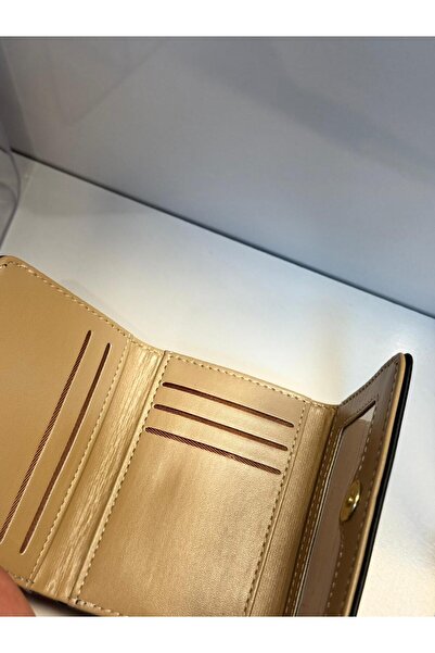 balbagss Women's Leather Scholarship Clip Wallet with Compartment Design