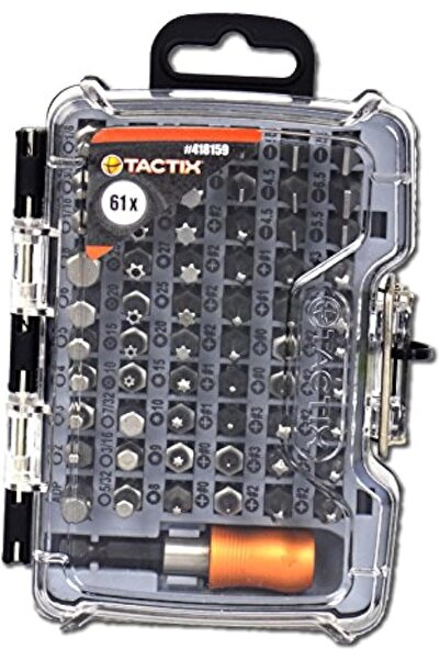 Tactix مجموعة S2 Bit المكونة من 61 قطعة