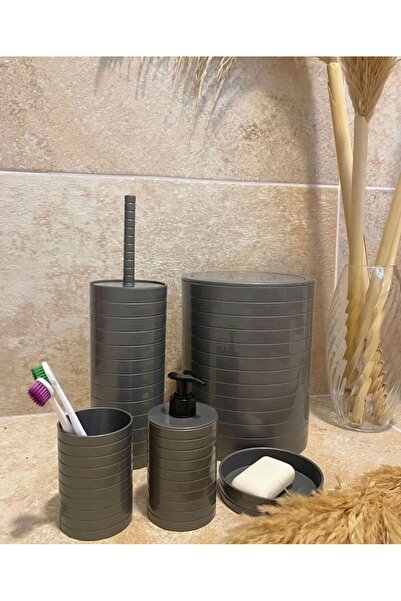 Voltbox 5 Piece Bathroom Set - Wc Toilet Set - Cleaning Equipment