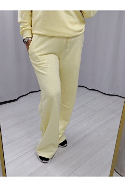 tellevolle Stone Printed Alt Palazzo Tracksuit