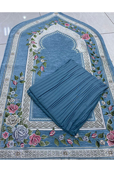 GENERAL سجادة صلاة مع ثوب صلاة،