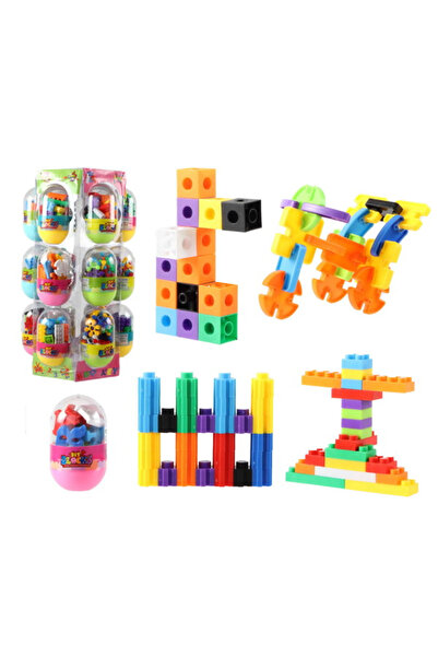 JONO TOYS Set de blocuri de construcție Jonotoys (18 piese în ou)