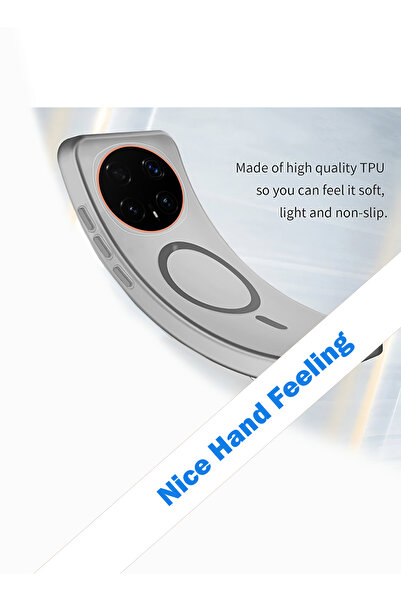 Wtech Honor Magic8 5G 2025 Hybrid Translucent Magsafe Raised Camera Lips Elegant Look Case Cover