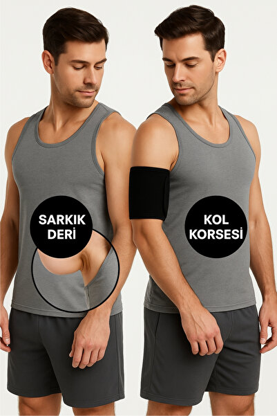 figiza Thermal Arm Corset Anti-Sagging Firming Arm – Sweat-Absorbing Slimming Sports Armband