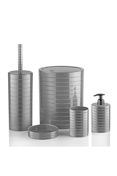 Voltbox 5 Piece Bathroom Set - Wc Toilet Set - Cleaning Equipment