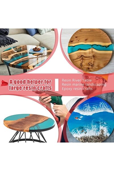 TERRIFI 3-Piece 11-inch Paint Stirrer Drill Mixer Attachment