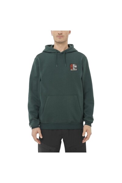 Salomon Freestyle Unisex Green Sweatshirt Unisex Sweatshirt Lc2679000