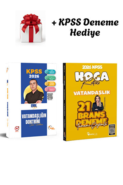 Doktrin Yayınları 2026 KPSS Vatandaşlığın Doktrini Soru Bankası ve Vatandaşlı...