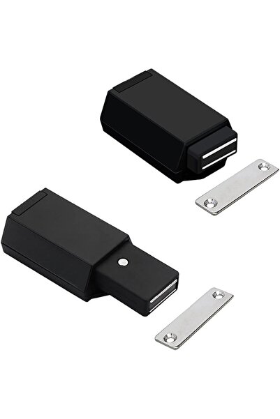 NALACAL مجموعة من قطعتين من أدوات تثبيت الأبواب شديدة التحمل وفتح الخزانة بمز...