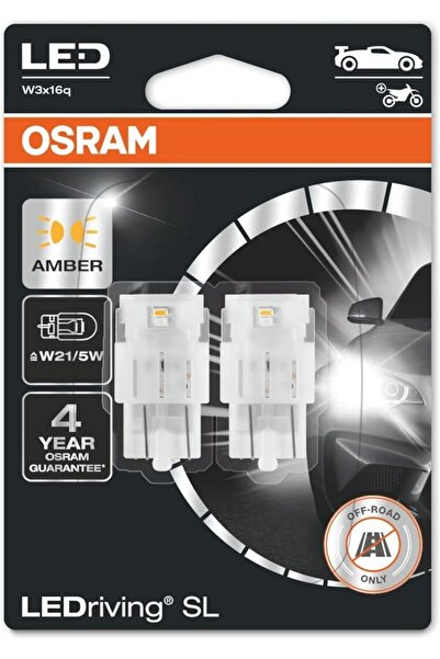 Osram LEDriving SL W21/5W Amber LED Signal Lamp (Off-road Only, Non ECE)