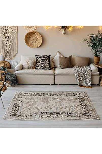 Brava Casa Aegean Sand Carpet, Living Room/Bedroom, Grey, Cream, Beige, Under...
