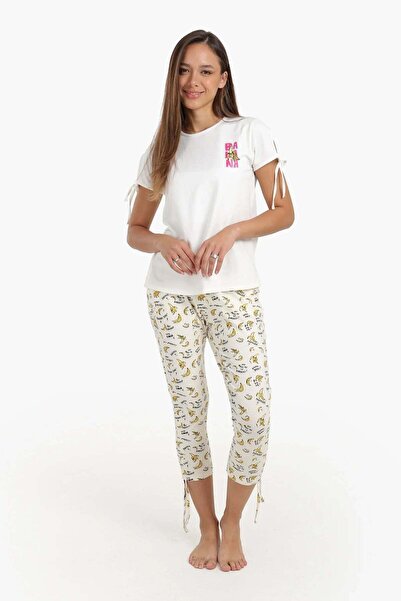 CARINA بيجاما بحزام مريح للخصر