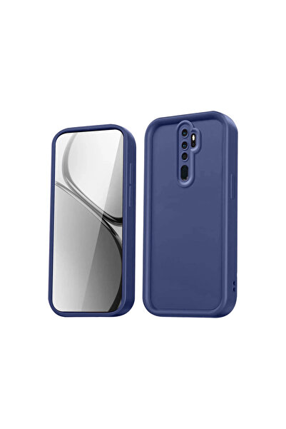 eco port جراب ريدمي نوت 8 برو فييرا سيليكون - أزرق داكن