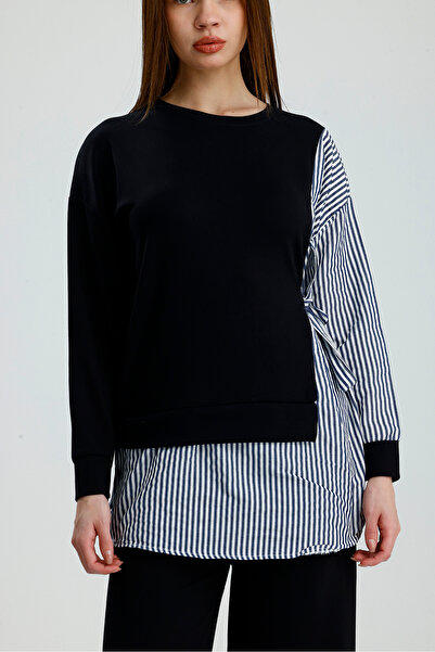 VOICTEC Women's Modal Fabric Soft Touch Shirt Paneled Double Set