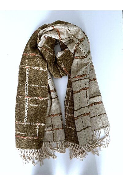 GOX Double-Sided Striped Winter Shawl