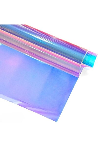 MaffStuff Decorative Window Film NEON BLUE, Mirror, Solar Protection, 60x200 cm,