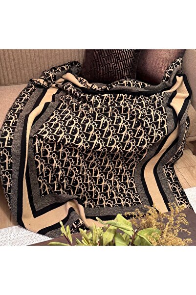 naranja home D desen özel yün battaniye