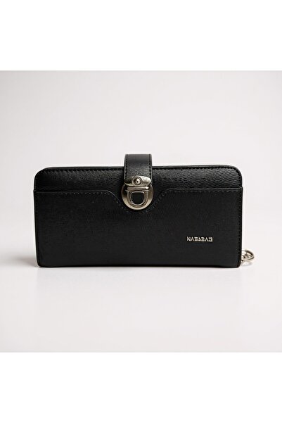 Nas Women's hand wallet 18x9 size standard 01-black