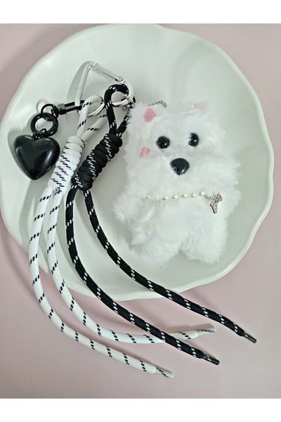 mos&more Dog Bag Ornament Accessory Keychain, Car Ornament, Bag Charm