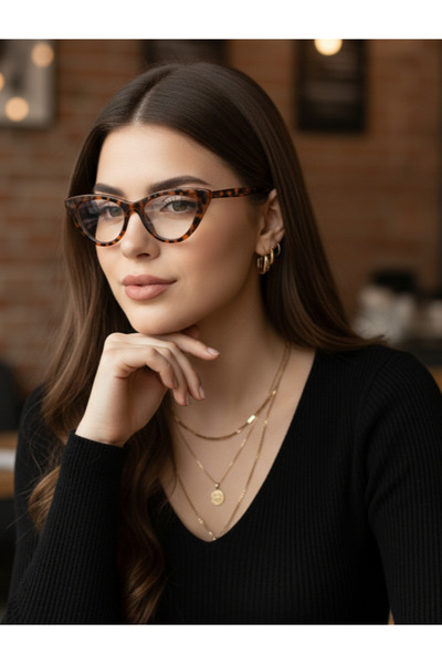 BluePepper نظارات كات آي للحماية من الضوء الأزرق بتصميم أنيق وعصري يمكن أن تغ...