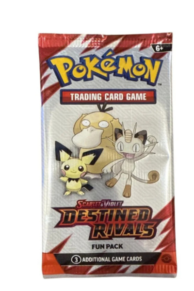 Pokemon TCG العدو المقدر - حزمة المرح 1 تحتوي على 3 بطاقات