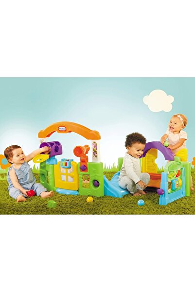 Little Tikes Activity Garden Kız Erkek Çocuk İç Ve Dış Mekan Uyumlu Ev Tipi Aktivite Bahçesi Oyun Seti