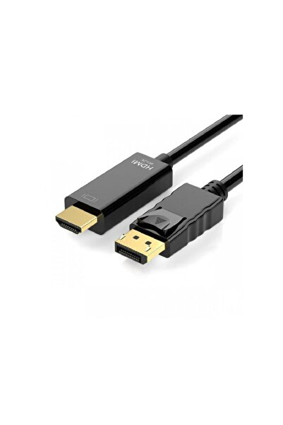 Hiremco 4K60Hz 1.8mt DP TO HDMI Kablosu