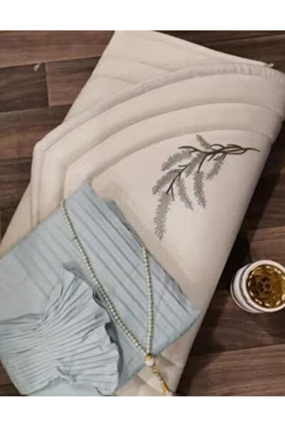 GENERAL مجموعة لافندر حصرية، سجادة صلاة مع ثوب صلاة،