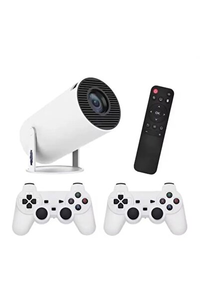 PORKY Shop Proiector Gaming X10 PLUS, 4K Input, WiFi6, Bluetooth 5.0, Android 11, 1280x720 HD