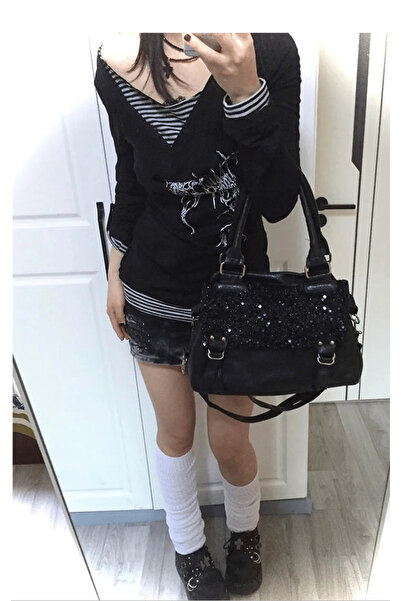 Köstebek Μπλούζα Tribal με τύπωμα με μακρυμάνικο μπλουζάκι με ασπρόμαυρες ρίγες