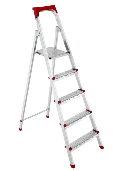 AYYILDIZ Moonstar Ev Tipi Merdiven Katlanır Şık Merdiven 4+1 Basamak